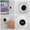 Milano Aruba Electric - Lush Purple Horizontal Designer Radiator - 635mm Tall - Choice of Size, Thermostat and Cable Cover