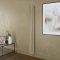 Milano Aruba Electric - Elk Brown Vertical Designer Radiator - Choice of Size, Thermostat and Cable Cover
