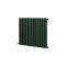 Milano x ECOSO Aruba Electric - Evergreen Horizontal Designer Radiator - 635mm Tall - Choice of Size, Thermostat and Cable Cover