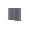 Milano Aruba Electric - Dahlia Purple Horizontal Designer Radiator - 635mm Tall - Choice of Size, Thermostat and Cable Cover