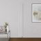 Milano Aruba Electric - Rose Petal Pink Vertical Designer Radiator - Choice of Size, Thermostat and Cable Cover