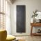 Milano Riso - Black Quartz Vertical Designer Radiator - 1800mm x 500mm