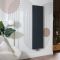 Milano Ria - Anthracite 1800mm Flat Panel Vertical Designer Radiator (Single Panel) - Choice of Size