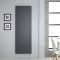 Milano x ECOSO Riso - Anthracite Electric Flat Panel Vertical Designer Radiator - 1800mm x 600mm (Single Panel)