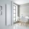 Milano Riso Electric - Flat Panel Vertical Designer Radiator - Choice of Finish and Size