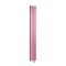 Milano Aruba Electric - Camellia Pink Vertical Designer Radiator - Choice of Size, Thermostat and Cable Cover