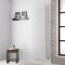 Lazzarini Way Arezzo - White Vertical Designer Radiator - 1800mm x 605mm