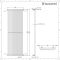 Lazzarini Way Arezzo - White Vertical Designer Radiator - 1800mm x 605mm