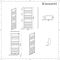 Lazzarini Way Urbino - Anthracite Designer Heated Towel Rail - 1200mm x 500mm