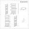 Lazzarini Way Urbino - White Designer Heated Towel Rail - 1200mm x 500mm