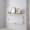 Lazzarini Way Urbino - White Designer Heated Towel Rail - 500mm x 1200mm
