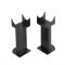 Milano - Matt Black Floor-Mounting Feet for Capri & Java Designer Radiators