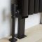 Milano - Matt Black Floor-Mounting Feet for Capri & Java Designer Radiators
