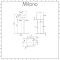 Milano - Matt Black Floor-Mounting Feet for Capri & Java Designer Radiators