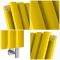 Milano Aruba Electric - Dandelion Yellow Vertical Designer Radiator - Choice of Size, Thermostat and Cable Cover
