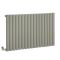 Milano Aruba Electric - Sage Leaf Green Horizontal Designer Radiator - 635mm Tall - Choice of Size, Thermostat and Cable Cover