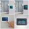 Milano Aruba Electric - Sage Leaf Green Vertical Designer Radiator - Choice of Size, Thermostat and Cable Cover