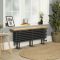 Milano Windsor Bench - Anthracite Horizontal Traditional Column Radiator with Seat - Choice of Size
