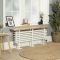 Milano Windsor Bench - White Horizontal Traditional Column Radiator with Seat - Choice of Size