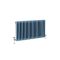 Milano Windsor - Horizontal Traditional Triple Column Radiator - Choice of Blue Finishes and Sizes