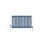 Milano Windsor - Horizontal Traditional Triple Column Radiator - Choice of Blue Finishes and Sizes