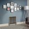Milano Windsor - Lacquered Raw Metal Horizontal Traditional Column Radiator (Triple Column) - Choice of Size