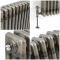 Milano Windsor - Lacquered Raw Metal Vertical Traditional Column Radiator (Triple Column) - Choice of Size