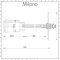 Milano - Over-Nut Flow Diverter (3/4" Inlet) - Anthracite