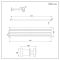 Milano Aruba - White Horizontal Designer Radiator - 354mm x 1600mm (Single Panel)