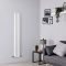 Milano Aruba Slim - White Space-Saving Vertical Designer Radiator - 1600mm x 236mm (Double Panel)