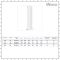 Milano Aruba Ayre - 1800mm White Vertical Aluminium Designer Radiator - Choice of Size