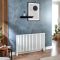 Milano Aruba - Modern Floor-Mounting Radiator Feet - White