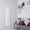Milano Capri - White Flat Panel Vertical Designer Radiator - 1600mm x 354mm (Double Panel)