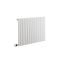 Milano x ECOSO Capri Electric - White Flat Panel Horizontal Designer Radiator - 635mm x 826mm (Single Panel) - with Wi-Fi Thermostatic Heating Element