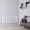 Milano Aruba - White Horizontal Designer Radiator - 635mm x 1652mm (Single Panel)