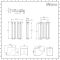 Milano Aruba - White Horizontal Designer Radiator - 635mm x 413mm (Double Panel)