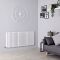 Milano Aruba - White Horizontal Designer Radiator - 635mm x 1416mm (Double Panel)