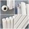 Milano x ECOSO Aruba - Electric White Horizontal Designer Radiator - Choice of Size and Wi-Fi Thermostat - Plug-In and Hardwired Options