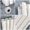 Milano x ECOSO Aruba - Electric White Vertical Designer Radiator - Choice of Size and Wi-Fi Thermostat - Plug-In and Hardwired Options