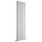Milano Viti - 1780mm White Diamond Panel Vertical Designer Radiator - Choice of Size