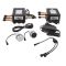 Milano Vis - Chrome Thermostatic Digital Shower with Waterblade Shower Head and Body Jets (3 Outlet)
