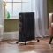 ECOSO Finn - Electric Portable Modern Oil Filled Radiator - Choice of Wattage and Finish