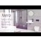 Milano Nero - Corner Wet Room Shower Enclosure with Hinged Return Panel - Choice of Glass Size & Drain