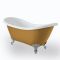 Milano Legend - Traditional Double-Ended Freestanding Slipper Bath - 1750mm x 730mm - Choice of Colours and Feet Finish