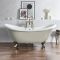 Milano Legend - Traditional Double-Ended Freestanding Slipper Bath - 1750mm x 730mm - Choice of Colours and Feet Finish