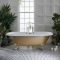 Milano Legend - Traditional Roll Top Freestanding Bath - 1795mm x 785mm - Choice of Metallic Colours and Feet Finish