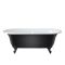 Milano Richmond - Traditional Roll Top Freestanding Bath - 1730mm x 780mm - Choice of Bath Colour and Feet Finish