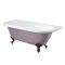 Milano Richmond - Traditional Back to Wall Freestanding Bath - 1685mm x 780mm - Choice of Bath Colour and Feet Finish