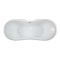 Milano Towneley - Traditional Double Ended Freestanding Bath with Base - 1750mm x 730mm - Choice of Metallic Colours