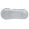 Milano Hest - Stone Grey Traditional Freestanding Slipper Bath - 1710mm x 740mm - Choice of Feet Finish